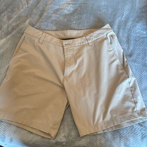 Tan Lululemon Commission Short 7” 31 Waist
